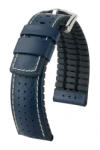 HIRSCH Tiger 24mm borjúbõr kaucsuk óraszíj (0915075080-2-22)