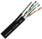 TSY Cable Cablu FTP autoportant, cat 5E, CUPRU 100%, 305m, negru TSY-FTP5E-MESS (TSY-FTP5E-MESS)