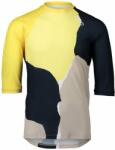 POC Women's Pure 3/4 Jersey Color Splashes Jersey Multi Sulfur Yellow 2XL (PC528488383XXL1)