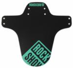 Rock Shox AM Fender teleszkópra szerelhető műanyag MTB első sárvédő, 26-29 colos bringákoz, fekete - türkiz