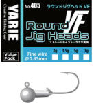 Yarie Jespa JIG FEJ YARIE 405 ROUND VF FINE WIRE 1/0 7.0gr (Y405JH070) - koi-farm