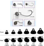 Decoy JIG FEJ ÓLOM DECOY DS-13 SWITCH HEAD 3.5gr (833223) - koi-farm