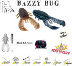 Herakles BAZZY BUG 3.2" 8cm Black Red Flakes (ARHKBAZ11)
