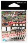 Decoy Horog Bokorugró Decoy Worm 220 Cover Finesse Hd 1/0 (823279)