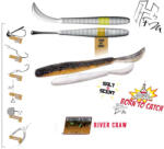 Herakles LEFTAIL WORM 4.8" 12cm River Craw (ARHKLEW74) - koi-farm