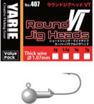 Yarie Jespa JIG FEJ YARIE 407 ROUND VT THICK WIRE 3/0 3.5gr (Y407JH035) - koi-farm