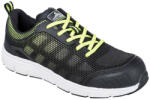 Portwest Steelite Tove Trainer Védőcipő, S1P fekete/zöld