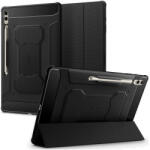 Samsung Tab S9 Ultra 14.6 / Tab S10 Ultra 14.6 SM-X910 / X916B / X920 / X926B, mappa tok, közepesen ütésálló, Spigen Rugged Armor Pro, fekete