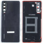 Huawei Akkumulátorfedél ház Huawei P30 fekete 02352Nmm 02352Nme eredeti szervizcsomag