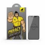 Type Gorilla iPhone 13 Pro Max / 14 Plus Type Gorilla 2.5D Privacy teljes kijelzős üvegfólia - Betekintésgátlós (fekete)