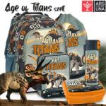 Ars Una dinoszauruszos iskolatáska, hátizsák SZETT 5 részes - Age of Titans (56172614/SZETT)