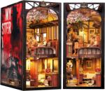 Cutebee Puzzle 3D, Cotor de carte DIY, Detective Agency Train Mystery Case, Cutebee, 338 piese