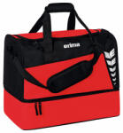 Erima Six Wings Sportsbag Sporttáska Alsó Rekesszel piros/fekete (Erima-SIX-WINGS-Sports-Bag-with-Bottom-Compartment-red-black-S-7232311)