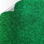  Öntapadós dekorgumi - glitteres, zöld 20x30 cm
