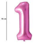 FUNGRAM 34 inch-es 1 Rózsaszín - Pink Számos Super Shape Fólia Lufi