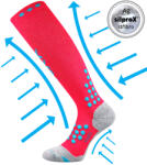 Voxx Marathon kompressziós zokni rózsaszín neon 1 pár 35-38 117023 (117023)
