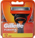 Gillette Casete de rezervă pentru aparat de ras, 12 bucăți - Gillette Fusion 12 buc