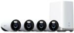 Eufy Kit supraveghere video wired eufyCam E330 (Professional), Rezolutie 4K, AI, Supraveghere 24/7, HomeBase 3 + 4 camere video, Alb (E8600323)