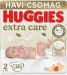 Huggies Extra Care 2 3-6 kg 246 db