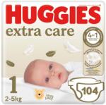 Huggies Extra Care 1 2-5 kg 104 db