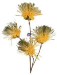 D&D Selyemvirág hab trópusi virág elágazó 103cm sárga (38382714)