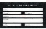 D&D Tábla Police Departmen papír 32x18cm (TDZ10)