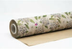 D&D Csomagolópapír vízálló hortenzia mintás papír 750mmx25m lila (ND147605)