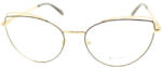 abOriginal Rame ochelari de vedere abOriginal, AB2719A, ochi de pisica, negru auriu, metal, 54 mm x 17 mm x 140 mm (AB2719A) Rama ochelari