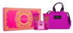 Versace Bright Crystal Absolu set cadou Apă de parfum 90 ml + loțiune de corp 100 ml + gel de duș 100 ml + geantă cosmetică pentru femei