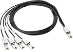 HP HPE AN975A StoreEver 2m External Mini-SAS to 4x1 Mini-SAS Cable (AN975A) - bestbyte
