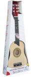 New Classic Toys Chitara Lemn Natur, 62 cm Instrument muzical de jucarie