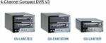 GeoVision GV DVR V3-8CH-2 Kompakt DVR, 8 csatornás, H. 264, Dual-Stream, 2 HDD hely (GV_DVR_V3-8CH-2)