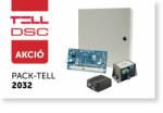 DSC HS2032 központ dobozzal, kezelő nélkül, táp, GSM Adapter Mini (PACK-TELL-2032)