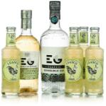 Edinburgh Gin Dry gin (0, 7L / 43%) + Elderflower ginlikőr (0, 5L / 20%) + 4 db J. Gasco Lemonade (4X0, 2L) - ginnet