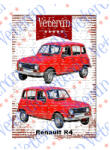  Veterán autós kirakó - Renault R4 (394384)