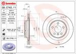 BREMBO Bre-09. C743.11 (09.c743.11)