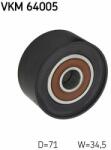 SKF Szíjtárcsa/vezetőgörgő, hosszbordás szíj SKF VKM 64005 (VKM 64005)