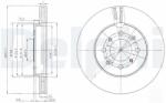 DELPHI Tarcza Ham. Honda Jazz (bg4148c)