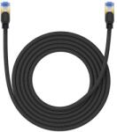 Baseus nagysebességű internet kábel RJ45 cat. 7 10Gbps 3m fonott fekete