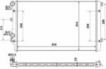 NRF hűtő, motorhűtés NRF 53406A (53406A)