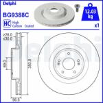 DELPHI féktárcsa DELPHI BG9388C (BG9388C)