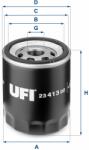 UFI olajszűrő UFI 23.413. 00