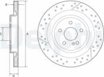 DELPHI Tarcza Ham. Mercedes Cla X117 15- Tyl (bg4958c)