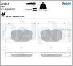 DELPHI fékbetétkészlet, tárcsafék DELPHI LP3857
