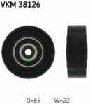 SKF Szíjtárcsa/vezetőgörgő, hosszbordás szíj SKF VKM 38126 (VKM 38126)