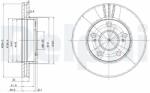 DELPHI féktárcsa DELPHI BG3172 (BG3172)