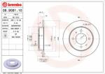 BREMBO féktárcsa BREMBO 08.9081. 10 (08.9081.10)