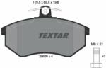 TEXTAR fékbetétkészlet, tárcsafék TEXTAR 2066921 (2066921)