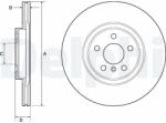 DELPHI Tarcza Ham. Przod Bmw X1 F48 14- (bg4780c)