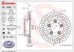 BREMBO Bre-09. C880.11 (09.c880.11)